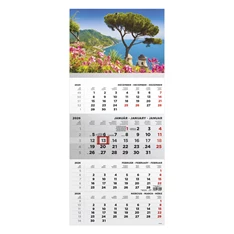 Kalendart 2026 T079 4 havi Táj mintás speditőrnaptár