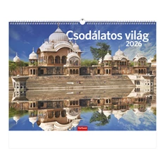 Kalendart 2026 T093 Csodálatos világ falinaptár