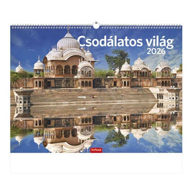 Kalendart 2026 T093 Csodálatos világ falinaptár