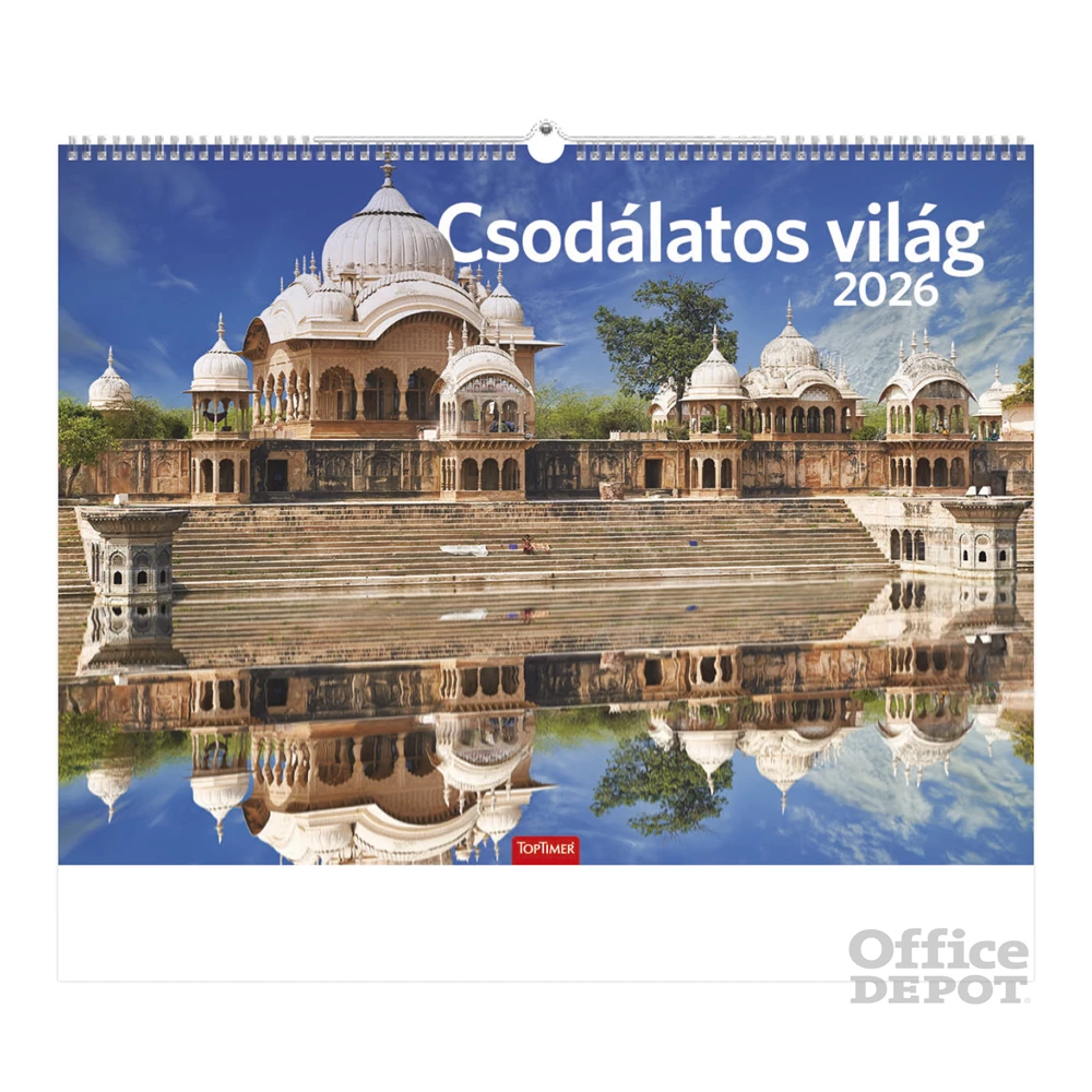 Kalendart 2026 T093 Csodálatos világ falinaptár