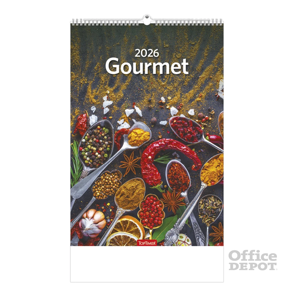 Kalendart 2026 T094 Gourmet falinaptár