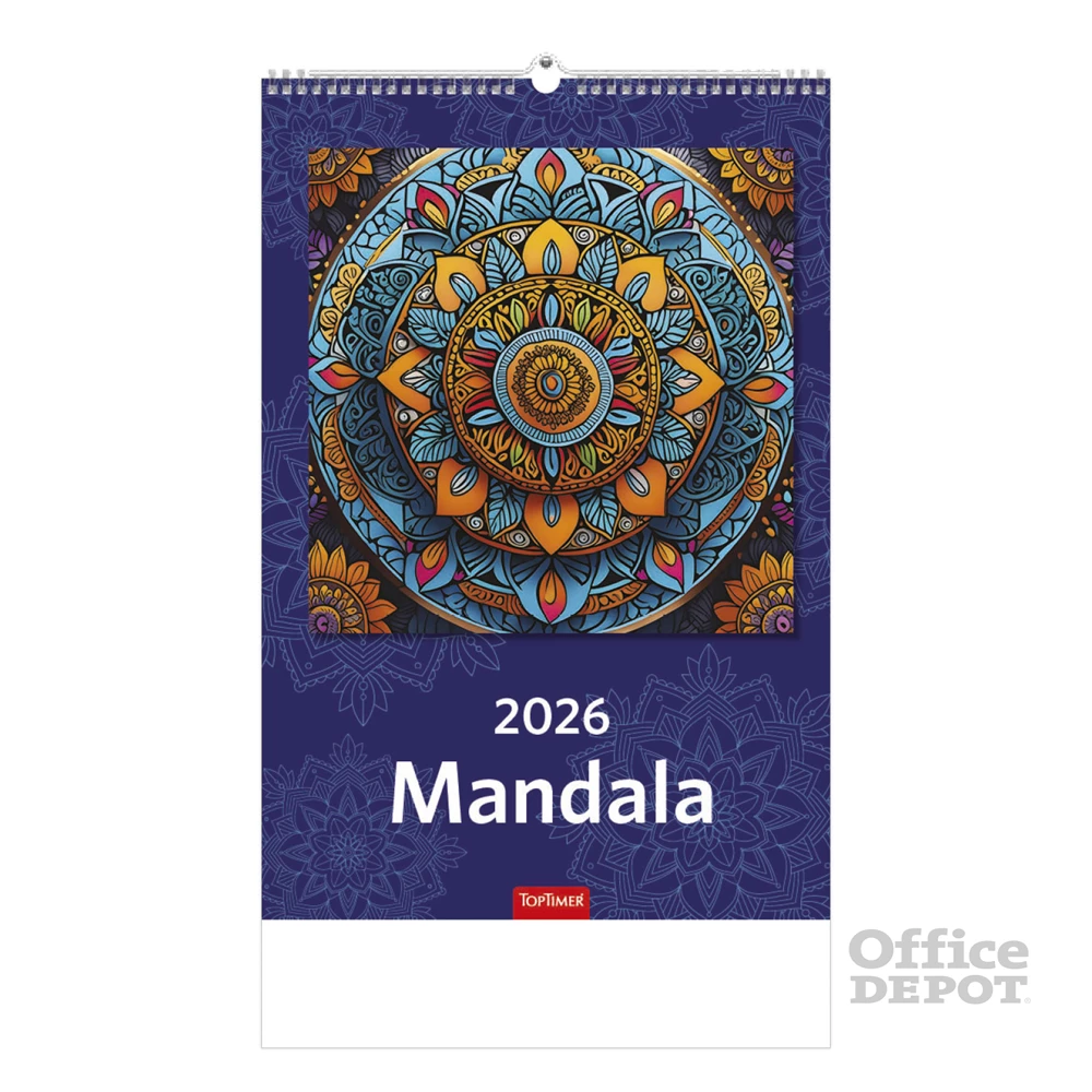 Kalendart 2026 T094 Mandala falinaptár