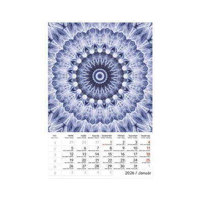 Kalendart 2026 T094 Mandala falinaptár