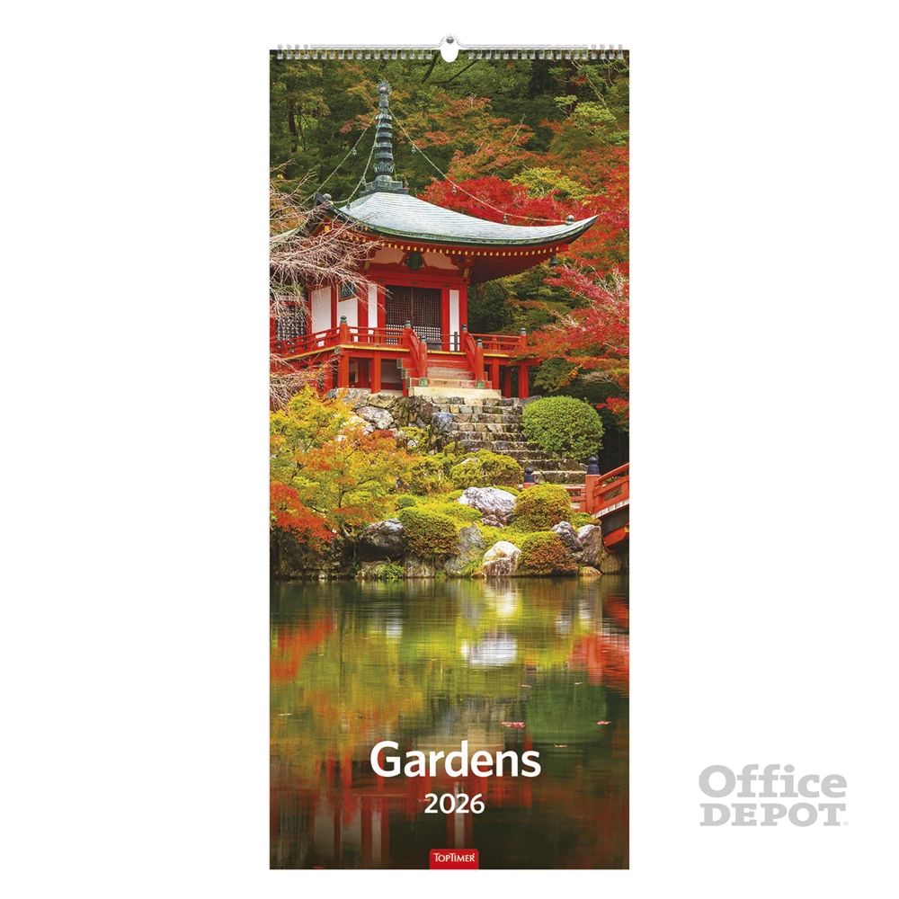 Kalendart 2026 T099 Gardens falinaptár