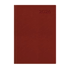 Kalendart Economic 2026 E011 B5 heti beosztású bordó határidőnapló