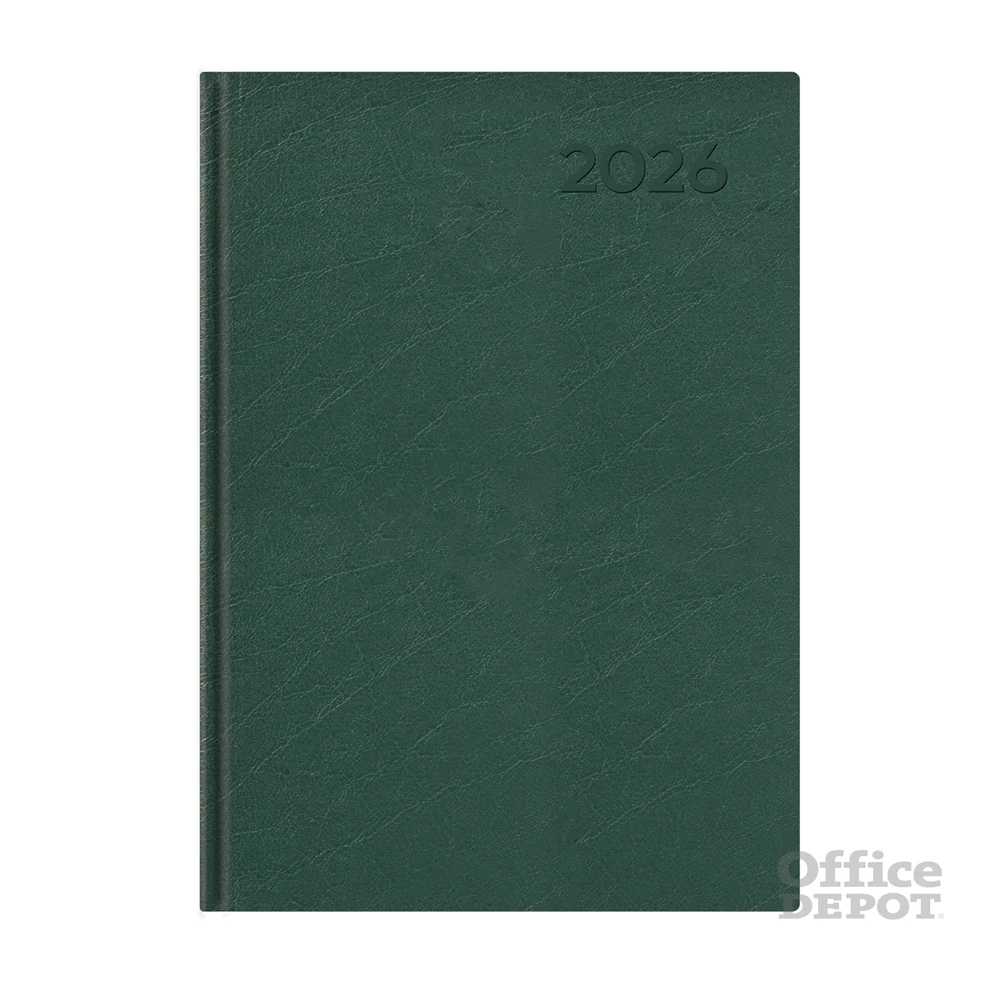 Kalendart Economic 2026 E011 B5 heti beosztású zöld határidőnapló