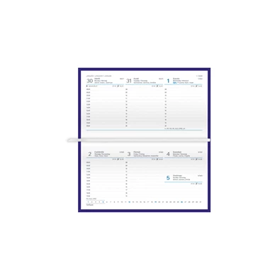 Kalendart Joy 2026 J030 Levelek heti beosztású fekvő zsebnaptár