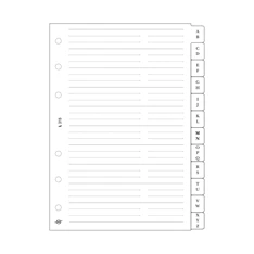 Kalendart Saturnus L315/F telefon regiszter gyűrűs naptár kiegészítő