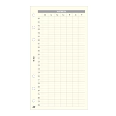 Kalendart Saturnus L363 napi beosztásúrend gyűrűs naptár kiegészítő Kalendart Saturnus L363 napi beosztásúrend gyűrűs naptár kiegészítő