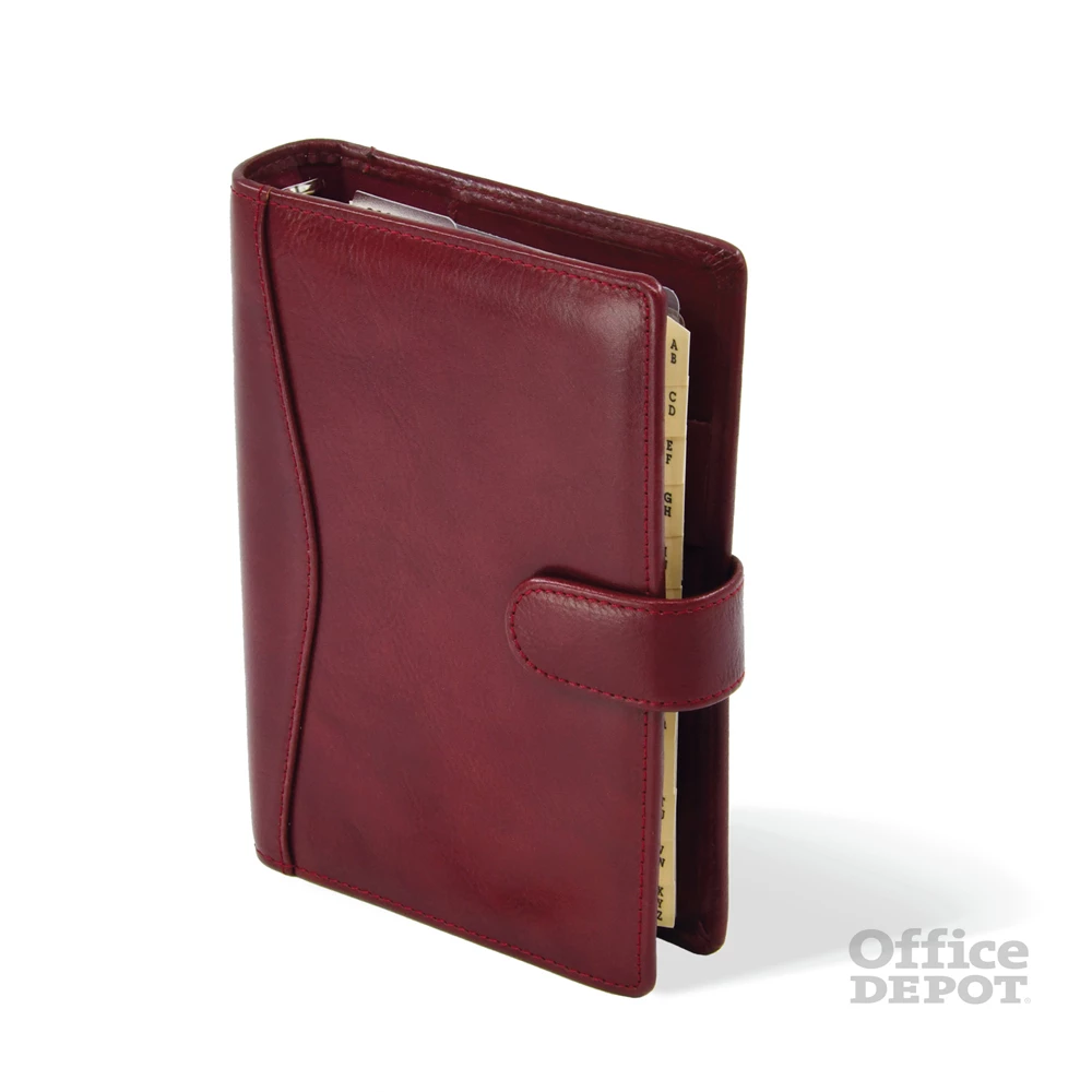 Kalendart Saturnus M212 bőr bordó gyűrű kalendárium