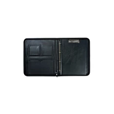 Karton P+P Hanibal A4 fekete gyűrűs konferencia mappa