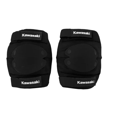 Kawasaki fekete térdvédő és könyökvédő M méret Kawasaki fekete térdvédő és könyökvédő M méret