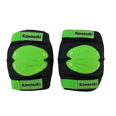 Kawasaki zöld térdvédő és könyökvédő L méret Kawasaki zöld térdvédő és könyökvédő L méret