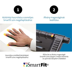 Kensington SmartFit® Easy Riser állítható magasságú notebook állvány Kensington SmartFit® Easy Riser állítható magasságú notebook állvány