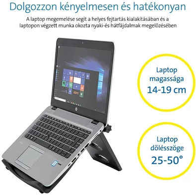 Kensington SmartFit® Easy Riser állítható magasságú notebook állvány Kensington SmartFit® Easy Riser állítható magasságú notebook állvány