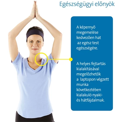 Kensington SmartFit® Easy Riser™ állítható magasságú notebook állvány, szürke Kensington SmartFit® Easy Riser™ állítható magasságú notebook állvány, szürke