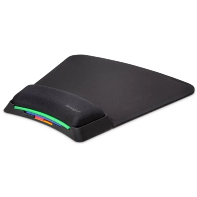 Kensington K55793EU SmartFit fekete géltöltésű ergonomiai csuklótámaszos egérpad Kensington K55793EU SmartFit fekete géltöltésű ergonomiai csuklótámaszos egérpad