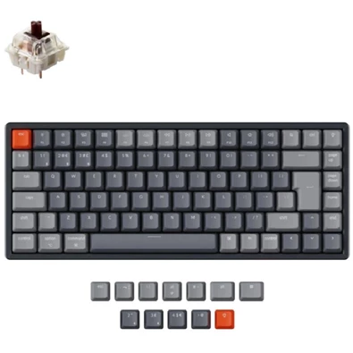 Keychron K2 RGB Bluetooth Hot-swap Gateron G Pro Brown mechanikus billentyűzet Keychron K2 RGB Bluetooth Hot-swap Gateron G Pro Brown mechanikus billentyűzet