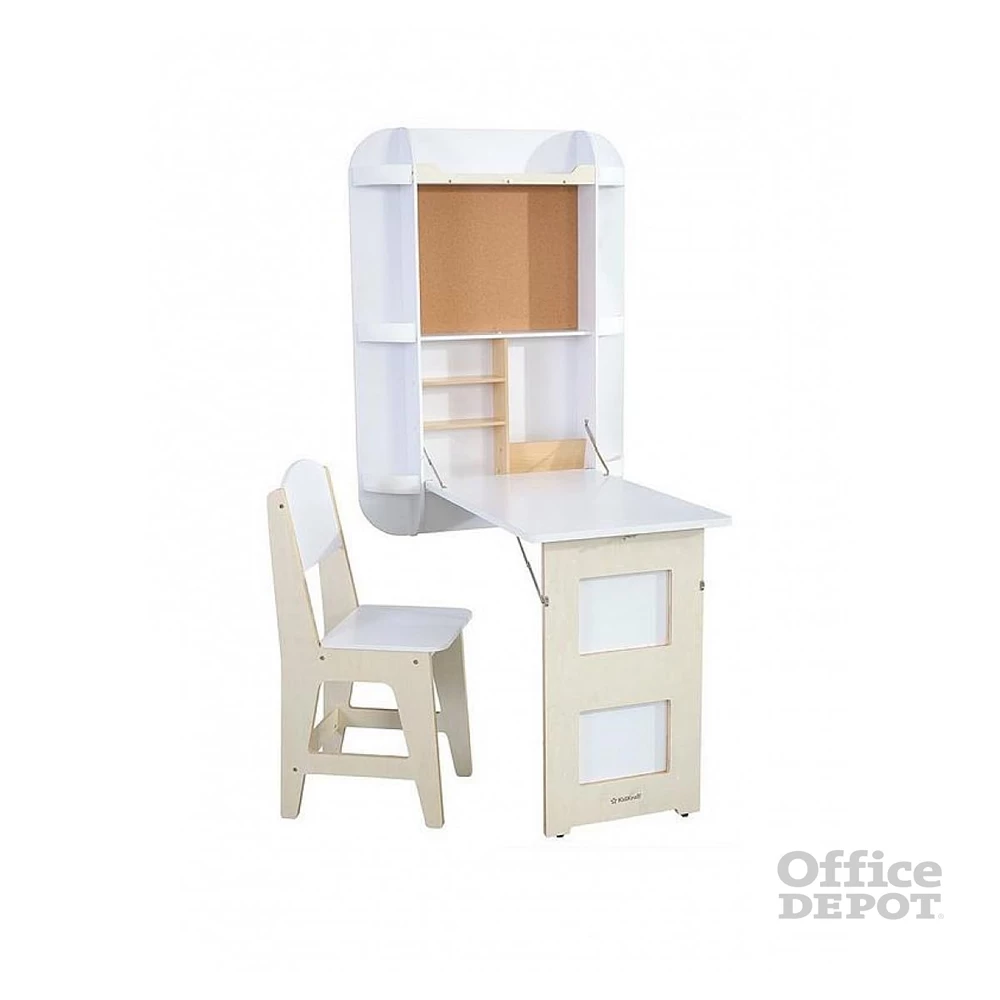 KidKraft Arches lehajtható fali íróasztal székkel