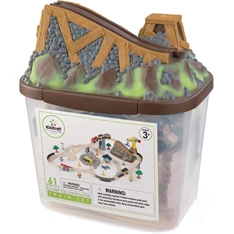 KidKraft fa vonatkészlet
