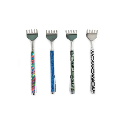 Kikkerland BS001-C 50cm mintás, multicolor teleszkópos hátvakaró Kikkerland BS001-C 50cm mintás, multicolor teleszkópos hátvakaró