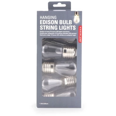 Kikkerland Edison izzó fényfüzér Kikkerland Edison izzó fényfüzér