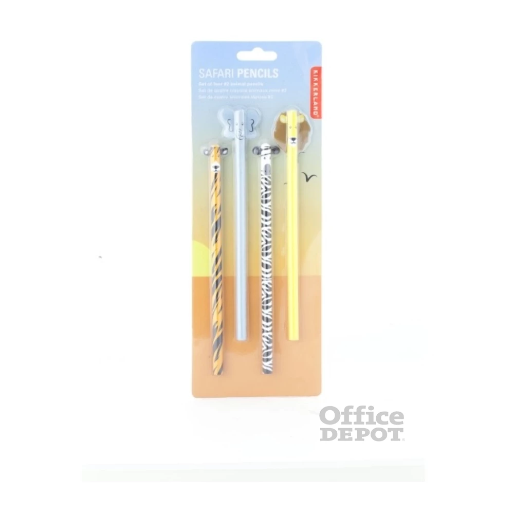 Kikkerland S/4 Safari állatos ceruza