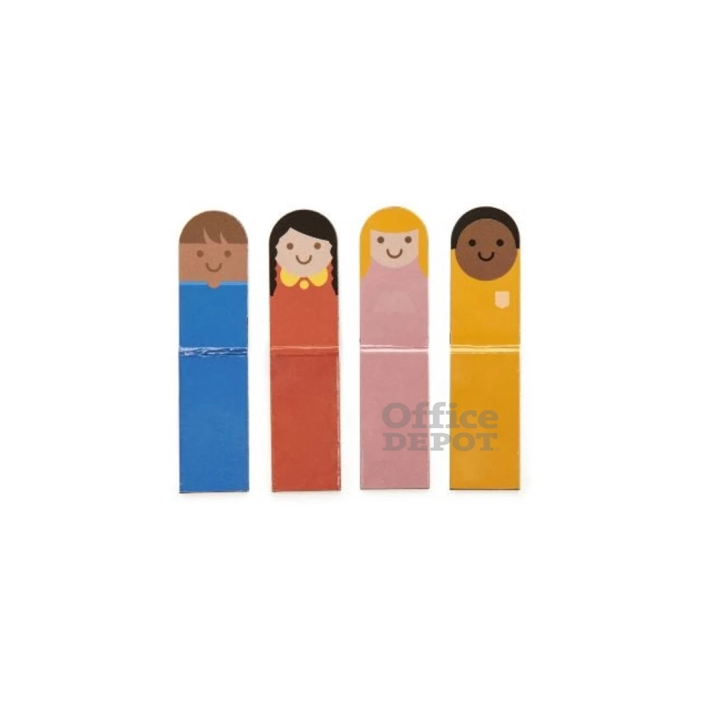 Kikkerland S/4 emberek mágneses könyvjelző