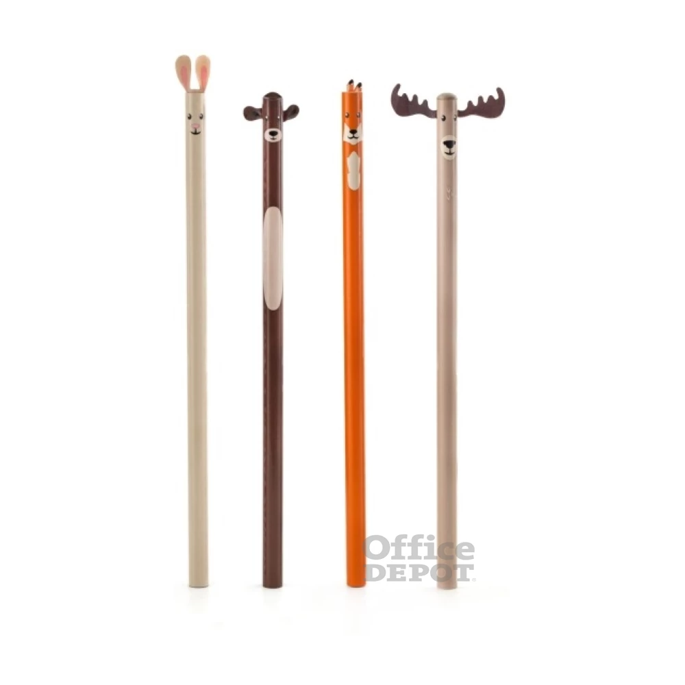 Kikkerland S/4 erdei állatos ceruza