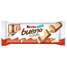 Kinder Bueno 39g fehércsokoládéval bevont ostya Kinder Bueno 39g fehércsokoládéval bevont ostya