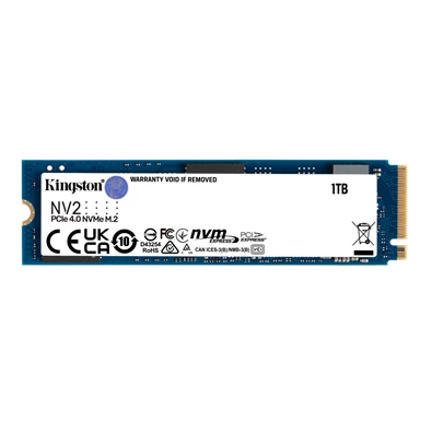 Kingston 1000GB M.2 NVMe 2280 PCIe 4.0 NV2 (SNV2S/1000G) SSD Kingston 1000GB M.2 NVMe 2280 PCIe 4.0 NV2 (SNV2S/1000G) SSD
