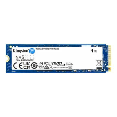 Kingston 1000GB M.2 NVMe 2280 PCIe 4.0 NV3 (SNV3S/1000G) SSD Kingston 1000GB M.2 NVMe 2280 PCIe 4.0 NV3 (SNV3S/1000G) SSD