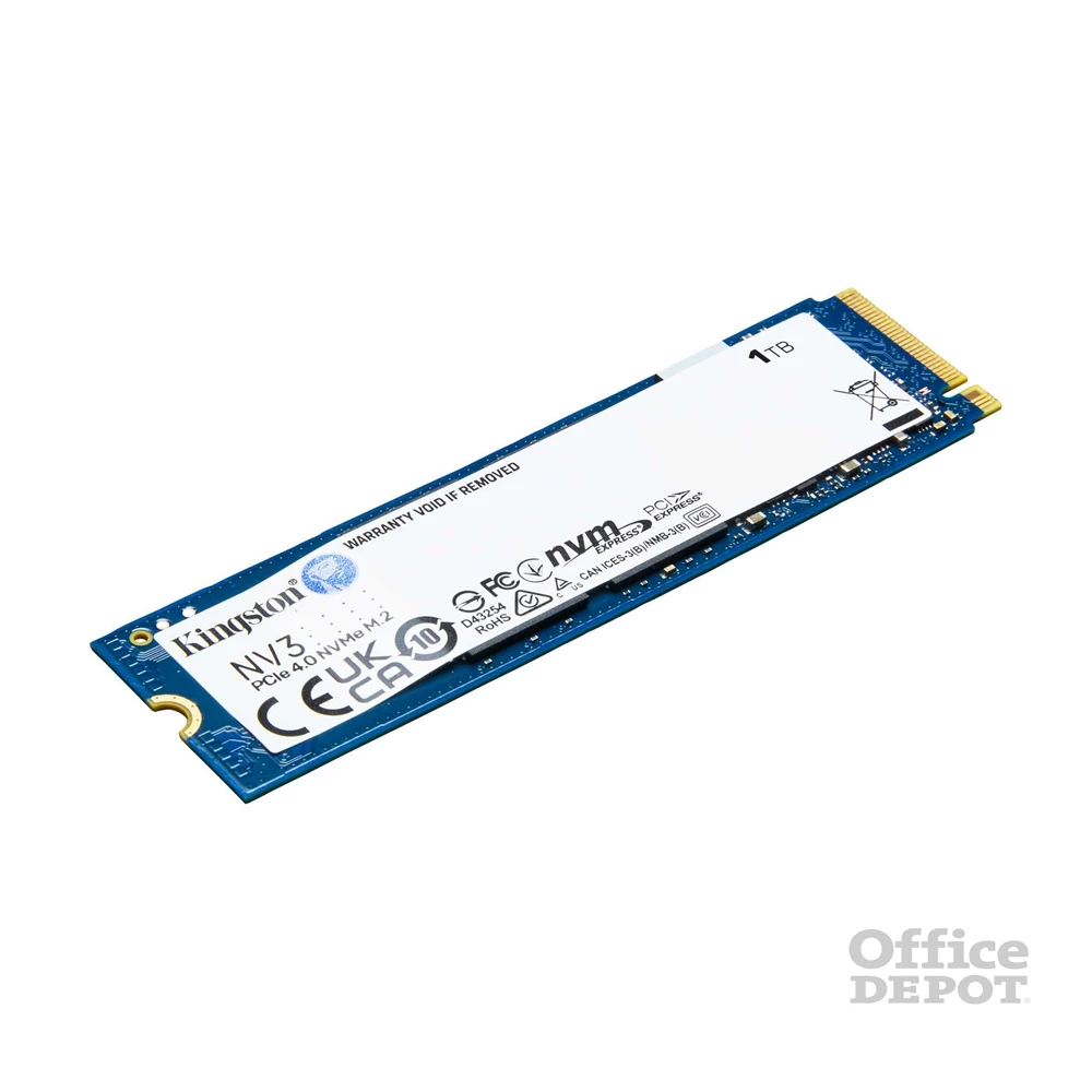 Kingston 1000GB M.2 NVMe 2280 PCIe 4.0 NV3 (SNV3S/1000G) SSD