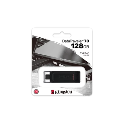 Kingston 128GB USB3.2 C DataTraveler 70 (DT70/128GB) Flash Drive Kingston 128GB USB3.2 C DataTraveler 70 (DT70/128GB) Flash Drive