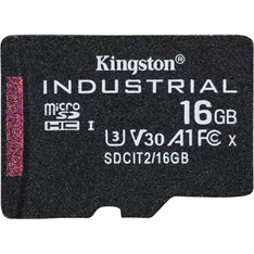 Kingston 16GB SD micro Industrial (SDHC Class 10 A1) (SDCIT2/16GBSP) memóriakártya Kingston 16GB SD micro Industrial (SDHC Class 10 A1) (SDCIT2/16GBSP) memóriakártya
