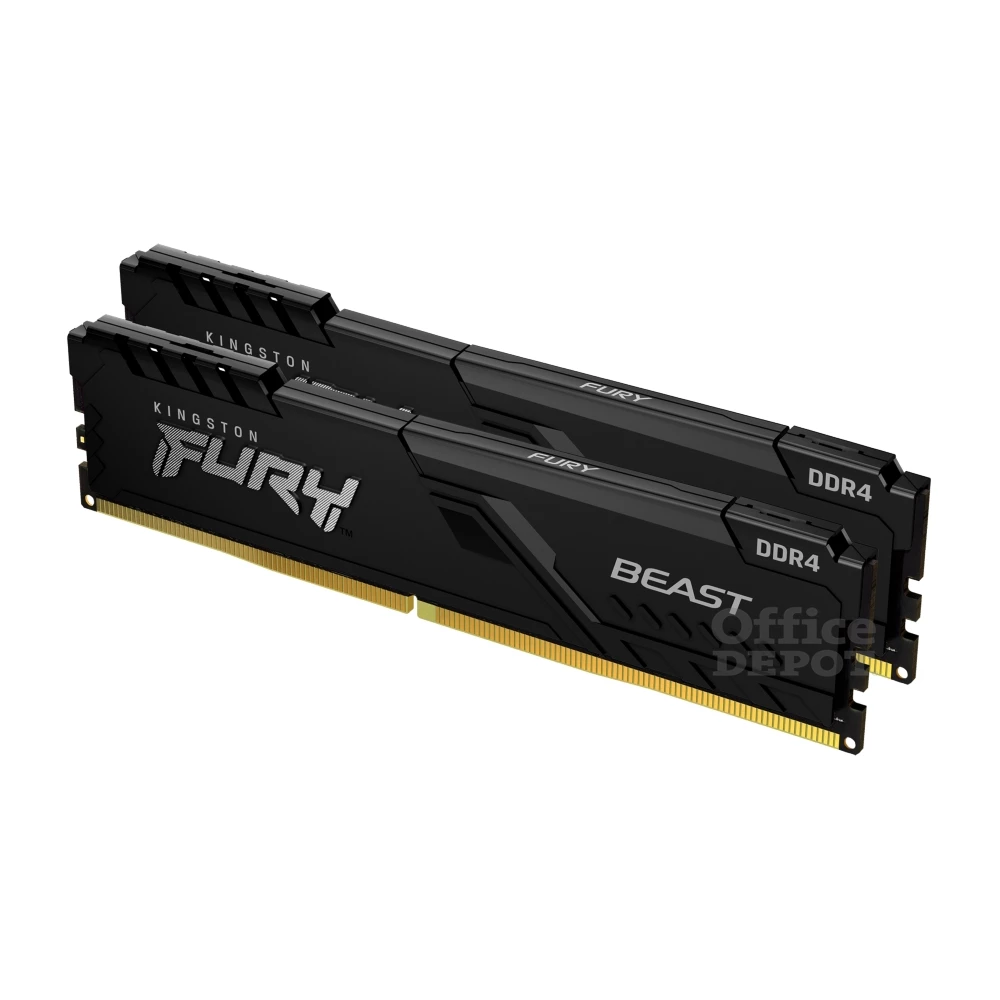 Kingston 32GB/3200MHz DDR-4 (Kit of 2) FURY Beast Black (KF432C16BBK2/32) memória