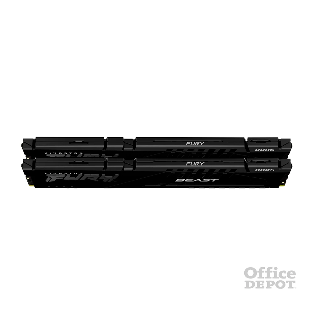 Kingston 32GB 5600MHz DDR-5 FURY Beast Black EXPO (Kit! 2db 16GB) (KF556C36BBEK2-32) memória