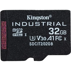 Kingston 32GB SD micro Industrial (SDHC Class 10 A1) (SDCIT2/32GBSP) memóriakártya Kingston 32GB SD micro Industrial (SDHC Class 10 A1) (SDCIT2/32GBSP) memóriakártya