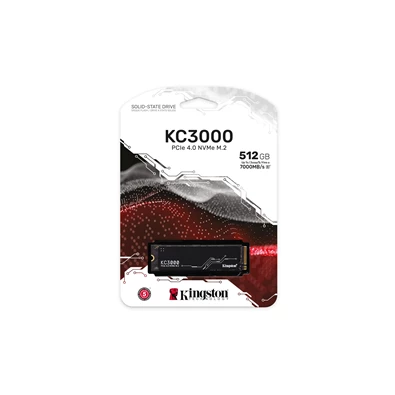 Kingston 512GB M.2 NVMe 2280 KC3000 (SKC3000S/512G) SSD Kingston 512GB M.2 NVMe 2280 KC3000 (SKC3000S/512G) SSD