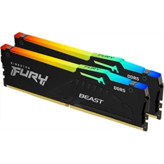 Kingston 64GB 6000MHz DDR-5 Fury Beast RGB EXPO (Kit! 2db 32GB) (KF560C30BBEAK2-64) memória