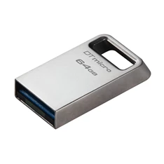 Kingston 64GB DataTraveler Micro USB3.2 A Ezüst (DTMC3G2/64GB) Flash Drive Kingston 64GB DataTraveler Micro USB3.2 A Ezüst (DTMC3G2/64GB) Flash Drive