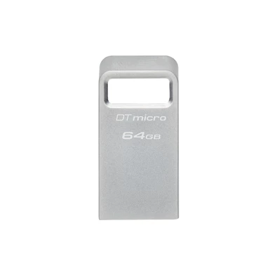 Kingston 64GB DataTraveler Micro USB3.2 A Ezüst (DTMC3G2/64GB) Flash Drive Kingston 64GB DataTraveler Micro USB3.2 A Ezüst (DTMC3G2/64GB) Flash Drive