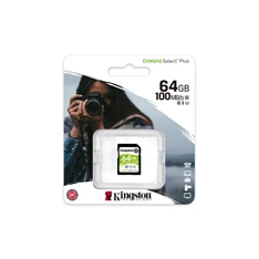 Kingston 64GB SD Canvas Select Plus (SDXC Class 10 UHS-I U1) (SDS2/64GB) memóriakártya Kingston 64GB SD Canvas Select Plus (SDXC Class 10 UHS-I U1) (SDS2/64GB) memóriakártya