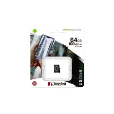 Kingston 64GB SD micro Canvas Select Plus (SDXC Class 10 A1) (SDCS2/64GBSP) memóriakártya Kingston 64GB SD micro Canvas Select Plus (SDXC Class 10 A1) (SDCS2/64GBSP) memóriakártya