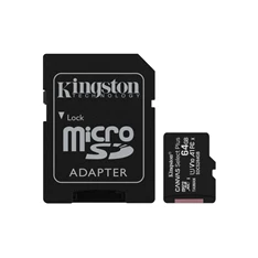 Kingston 64GB SD micro Canvas Select Plus (SDXC Class 10 A1) (SDCS2/64GB) memóriakártya adapterrel Kingston 64GB SD micro Canvas Select Plus (SDXC Class 10 A1) (SDCS2/64GB) memóriakártya adapterrel