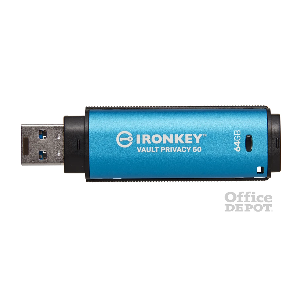 Kingston 64GB USB3.2 IronKey Vault Privacy 50 (IKVP50/64GB) Flash Drive