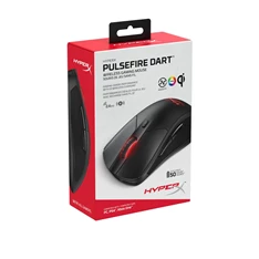 Kingston HyperX Pulsefire Dart vezeték nélküli fekete gamer egér Kingston HyperX Pulsefire Dart vezeték nélküli fekete gamer egér
