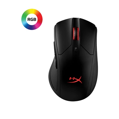 Kingston HyperX Pulsefire Dart vezeték nélküli fekete gamer egér Kingston HyperX Pulsefire Dart vezeték nélküli fekete gamer egér