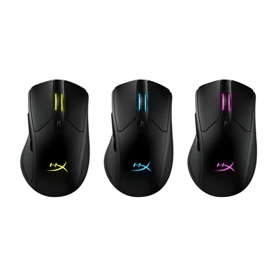 Kingston HyperX Pulsefire Dart vezeték nélküli fekete gamer egér Kingston HyperX Pulsefire Dart vezeték nélküli fekete gamer egér