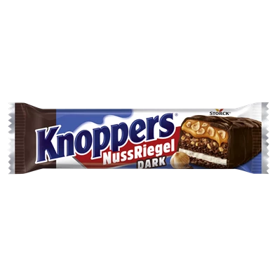Knoppers Nutbar 40g étcsokoládés ostyaszelet Knoppers Nutbar 40g étcsokoládés ostyaszelet